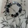 Pulsera Azul Azul Profundo de Moana Original Gradiente Azul Nicho Cola de Pez Azul Marino Estrella de Mar Pulsera Recomendada en Douyin Regalo