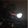 Farol de bicicleta brilhante com carregamento USB e buzina eletrônica luz de bicicleta campainha de bicicleta de estrada 7588 luz para ciclismo noturno