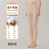 Pantalones largos de otoño para mujeres altas, leggings con forro de algodón, pantalones base ajustados, nuevos pantalones térmicos de algodón puro de cintura alta para mujer para invierno