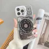 Tornamesas Rosa de Celebridad de Internet Cachorro Color IMD Plateado Funda para Teléfono Venta al por Mayor Adecuado para iPhone 17 Plus Funda Amigable con la Piel Anti-Caídas