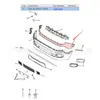 Adecuado para Jeep Renegade 15-18 Parachoques Superior Delantero 5Ux70Tzzaa 53205136