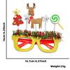 Navidad Dibujos Animados Muñeco de Nieve Reno Diadema de Rayas de Colores Decoración para Fiestas Infantiles Copo de Nieve Diadema de Gorro de Navidad