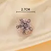 Lindos Botões Redondos Artesanais com Pedrarias e Strass, Botões de Vidro, Pequenos Botões Estilo Chanel, Botões de Moda para Acessórios de Roupa