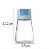 Frasco de tempero de sal quantitativo Frasco de sal de cozinha doméstico Frasco de sal de controle de quantidade Caixa de tempero de artefato Conjunto de frasco de tempero Frasco de sal de controle