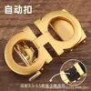 Atacado de fabricantes masculino couro cabeça liga automática fivela cinto fivela calças fivela acessórios 3,5cm clipe