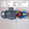 Bomba de Aceite de Engranajes de Hierro Fundido ZYB18.3/33.3/55/83.3 Alta Presión Alta Temperatura Eléctrica 220V380V Bomba de Aceite de Escoria