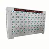 Gabinete de Carga Inteligente para Lámparas de Minero Material de Acero Inoxidable Apagado Automático Operación Sencilla Carga de Lámparas de Minero de 100 Ranuras