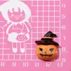 Accesorios de resina para Halloween calabaza fantasma joyería parche pegamento cremoso diy carcasa de teléfono móvil accesorios para pasador paquete de materiales