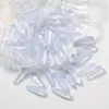Furo Horizontal Meio Furo Pétalas de Botão de Flor Esmaltado Acessórios de Grampo de Cabelo Trançado Artesanal DIY Pacote de Material para Pulseira Colar