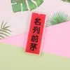 Pingente Chaveiro de Acrílico para Ensino Médio e Vestibular, Acessório DIY com Texto Inspirador para o Sucesso
