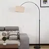 Lámpara de pie para sala de estar, estudio, lámpara de pie de pesca, lámpara de piano, lámpara de mesita de noche para dormitorio, lámpara de lactancia, lámpara de pie creativa minimalista nórdica