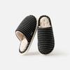 Pantuflas Casuales de Algodón para Hombres y Mujeres Otoño e Invierno 2025 Nuevas para el Hogar en Interiores Antideslizantes de Alta Gama Cálidas con Forro de Felpa