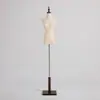 Soporte de Exhibición de Modelo Tienda de Ropa para Mujer Escaparate Maniquí de Medio Cuerpo Muñeca Vestido de Novia Accesorio de Exhibición de Ropa
