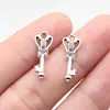 19X7.6Mm 0.47g Multicolor Mais Vendido na Europa e América Pequeno Pingente de Chave