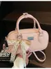 Bolsas Femininas de Alto Padrão Transfronteiriças, Versátil para a Primavera de 2026, Nova Bolsa Transversal da Moda, Bolsa de Mão Casual, Bolsa Boston Almofada