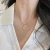 Collar de Mariposa con Perlas Ins Explosivo Lujo Ligero Versátil para Mujer Cadena de Clavícula de Alta Gama Moda Distintiva Verano