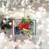 Nuevos Adornos Acrílicos de Navidad 2022 Decoración para Fiesta Navideña del Grinch Colgante para Árbol Decoraciones para el Hogar