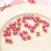 Perla de Imitación de Concha Redonda Colgante Accesorios Decorativos para Joyería Hecha a Mano con Cuentas Flor para Zapatos Colgante Material para Pulsera