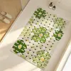 Nueva alfombrilla antideslizante para suelo de ducha, alfombrilla larga con agujeros para drenaje, alfombrilla antideslizante resistente al agua para ducha para niños