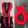 Peruca de Fibra Sintética Exportação Peça Única Rabo de Cavalo Colorido Roxo Elástico Prendedor de Cabelo Rabo de Cavalo Colorido