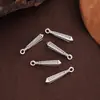 Accesorios para Joyería de Aleación DIY, Materiales para Pasadores de Estilo Antiguo, Colgantes de Borla de Gota de Agua con Patrón, Accesorios para Pulseras Colgantes