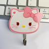 Ganchos para Puerta Cuidadosamente Seleccionados Sanrio Perro Pacha Kuromi Baño Lindos Ganchos Acrílicos Acrílico sin Perforaciones