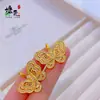 Colgante Antiguo de Diamante Tallado de Doble Capa Exquisitas Alas de Mariposa Corazón Accesorios para Joyería Hecha a Mano DIY Venta al por Mayor