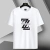Fabricante de Origen Verano Casual Manga Corta para Hombre Nuevo Moderno Versátil Manga Media Camiseta para Hombre Estilo Coreano Estudiante Top Holgado
