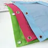 Nova bolsa de arquivo de escritório colorida B 166,67cm polegada Pano Oxford perfurada removível bolsa de papelaria 12 cores bolsa para caneta de três furos
