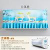 Cubierta antipolvo para aire acondicionado tipo colgante Midea Haier Gree universal protección todo incluido unidad interior tipo colgante cubierta antipolvo