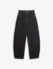 Jeans Scimitar de Comércio Exterior Transfronteiriço para Mulheres, Jeans Casual Retro Americano Solto Europeu e Americano de Cintura Alta Wide Leg para Mulheres Atacado