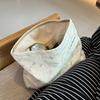 Bolsa de Cosméticos para Niña Estilo Japonés Estilo Harajuku Gran Capacidad Portátil Bolsa de Almacenamiento para Cuidado de la Piel Bolso de Mano para Almacenamiento de Certificados Frescos