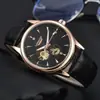 LONGLUX Longlex reloj impermeable para hombre de piel de alta gama automático mecánico popular fabricantes de relojes para hombre al por mayor