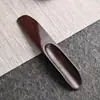 Cuchara de Té de Aleación de Ébano Negro Minimalista Moderna Pala para Té Pala de Té Tienda de Té Accesorios para Juego de Té Kung Fu Ceremonia del Té