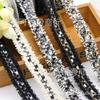 Serie Estilo Xiao Xiang Característica Cinta de Hilo Dorado Lazos Coreanos Hechos a Mano Pasador para el Cabello Adorno para la Cabeza Cinta Cinta Material