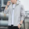 Ropa de Hielo de Seda Transpirable de Secado Rápido UPF50 para Hombres de Comercio Exterior, Ropa de Pesca Anti-ultravioleta Extraíble