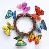 Adesivos de Parede Borboleta 3D Realista 6-12 cm para Decoração de Parede de Sala de Estar e Quarto de Crianças, Adesivos Autoadesivos para Geladeira