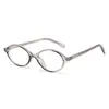 Gafas Retro Ovaladas Pequeñas Estilo Miu Ligeras al por Mayor, Unisex, Perfectas para un Look Natural, Se Pueden Adaptar con Lentes de Graduación