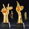 2022 nuevo medalla de cristal trofeo spot productos fabricantes creativos trofeo medalla de resina