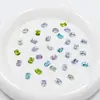 Dongzhou Arte de Unhas Diamante Flash Base Plana Diamante Octogonal Longo Acessórios para Joias DIY Quadrado Curto Diamante Açúcar Adesivos de Unha Diamante Atacado