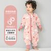 2026 Nuevo Saco de Dormir de Algodón Puro de una Sola Capa para Bebé con Piernas para Niños en Habitaciones con Aire Acondicionado Manta Anti-Patadas Ropa de Dormir