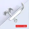 Hebilla de Rejilla Acero Galvanizado Abrazaderas de Instalación Completas Hebillas de Fijación Galvanizadas Sujetadores de FRP Clips M Espesados Norma Nacional
