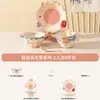 Set de vajilla de cerámica de cerdito lindo y adorable estilo Ins con pintura bajo vidriado, juego de plato y tazón para una persona para uso en el hogar, perfecto como regalo de cumpleaños