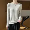Camiseta base de cuello redondo con forro polar para mujer, ajuste slim para otoño e invierno, agradable para la piel, adelgazante, versátil, cálida, top interior de punto de manga larga