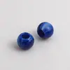 Pulsera de Acrílico con Cuentas Redondas de Agujero Grande Estilo Chino de Dos Tonos Imitación Jade Pulsera Flor para Zapatos Cubo de Cuentas Ropa DIY Accesorios de Joyería
