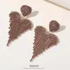 Brincos de Corrente Longa com Garras Exageradas Elegantes de Prata S925 com Strass para Mulheres Brincos com Franjas de Diamante Colorido Europeus e Americanos Brincos da Moda