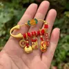2025 Ruyi Xiangyun Broche de Liga Dourada Anti-Assustar Segurança do Bebê Acalmante Broche para Gestantes Broche Criativo