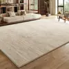 Alfombra Extraíble y Lavable para Sala de Estar, Estilo Wabi-Sabi, Lujo Ligero, Gama Alta, No Requiere Lavado, Limpiable con Paño, Lavable a Máquina, Felpudo Desmontable de Doble Capa