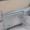Puesto Móvil Plegable de Mercado Nocturno Carrito Famoso en Internet con Ruedas para Desmontar Puestos de Comida Callejera para Brochetas Fritas y Salchichas a la Parrilla