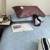 Juego de Tres Piezas de Alfombrilla Refrigerante de Seda de Hielo Estilo Blogger de Verano, Alfombrilla de Aire Acondicionado para Combinar, Sábana Refrigerante, Almohadilla Suave Lavable a Máquina